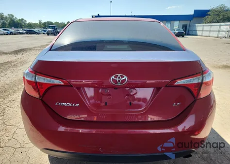 2016 Toyota Corolla L из США, поврежденный, VIN 2T1BURHE8GC646775